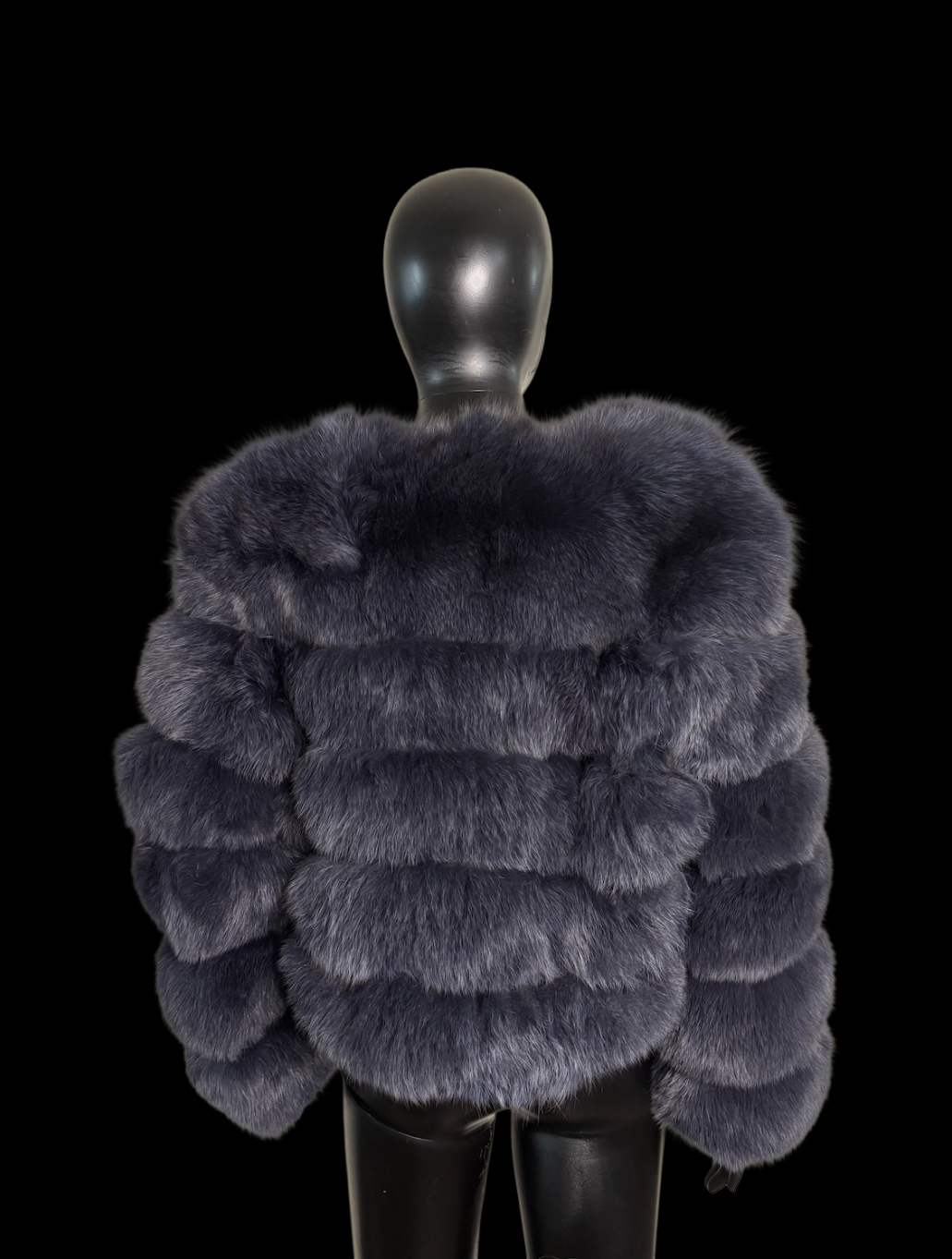BUBBLE FUR NAVY BLUE