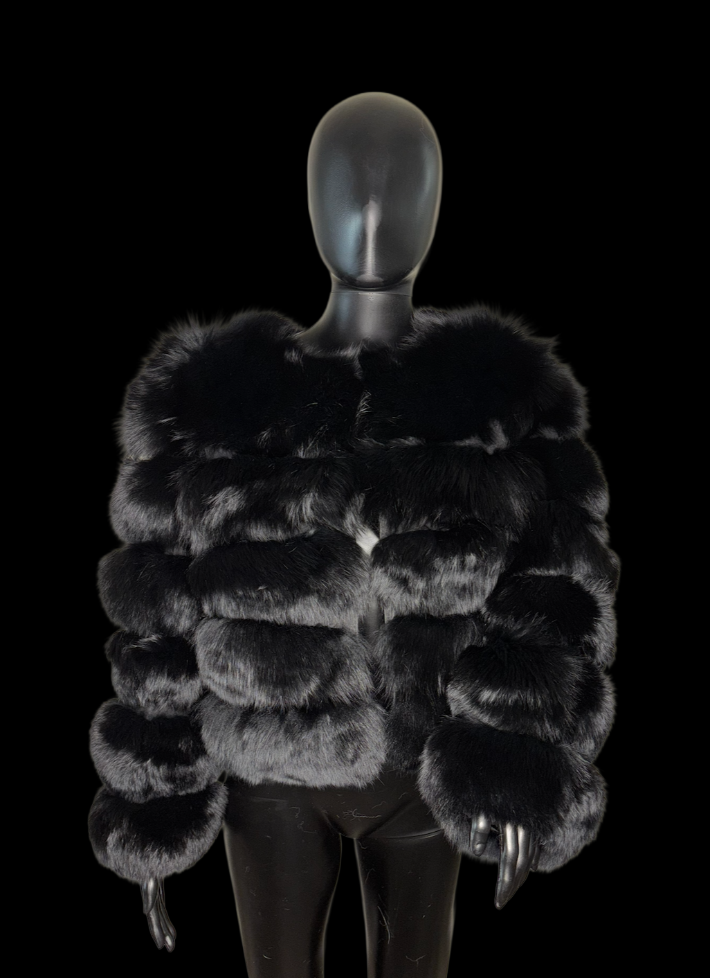 BUBBLE FUR BLACK